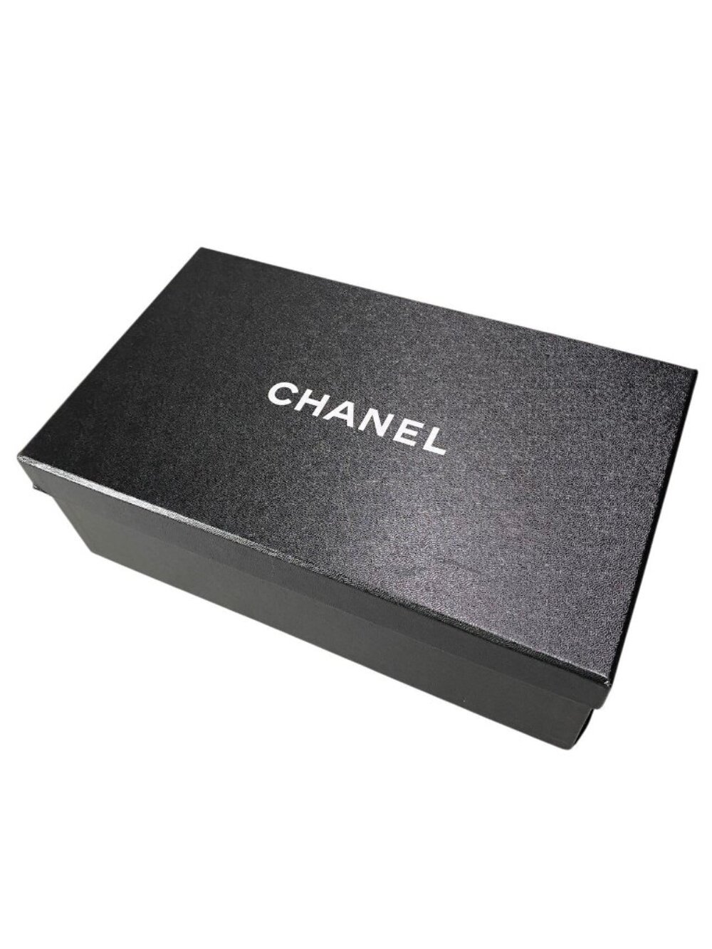 Chanel Espadrilles Flat Shoes CC Logo Leather 39 Black - Picture 11 of 11